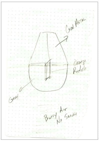 AAROの2023年エグリンUAP解決報告に収録された操縦士の図