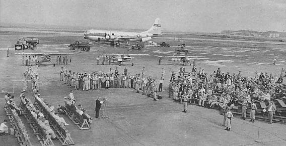 El aeropuerto de Haneda en 1952 se utilizó como contexto de aeródromo para el caso ovni visual por radar de Haneda.