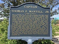 Material visual de la página fuente del incidente ovni de Mantell localizado de la descripción general de Wikipedia