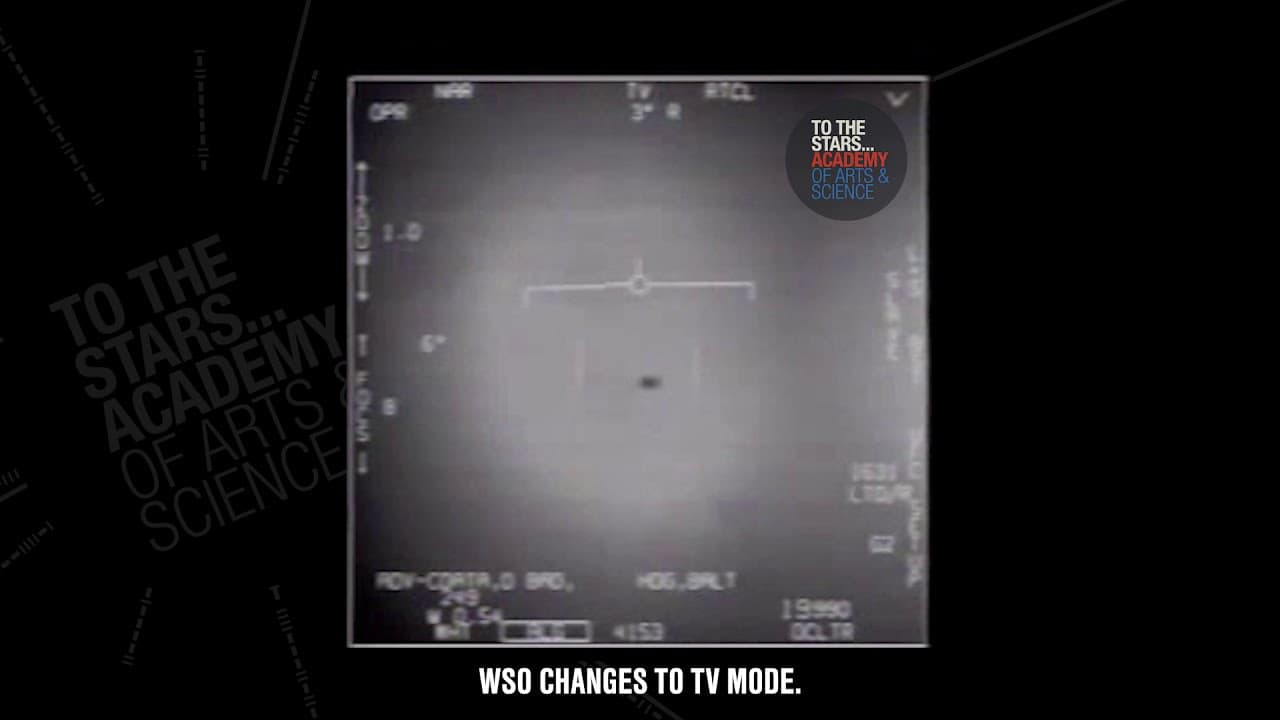 Cuadro de vídeo Nimitz Tic Tac FLIR1 UAP