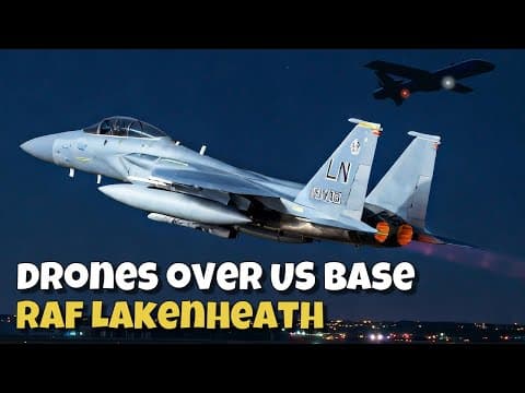 Miniatura del vídeo sobre incursiones con drones en bases aéreas de EE. UU. en 2024