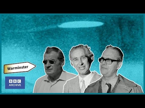 Contexto visual localizado de Warminster Thing de YouTube/BBC Archive
