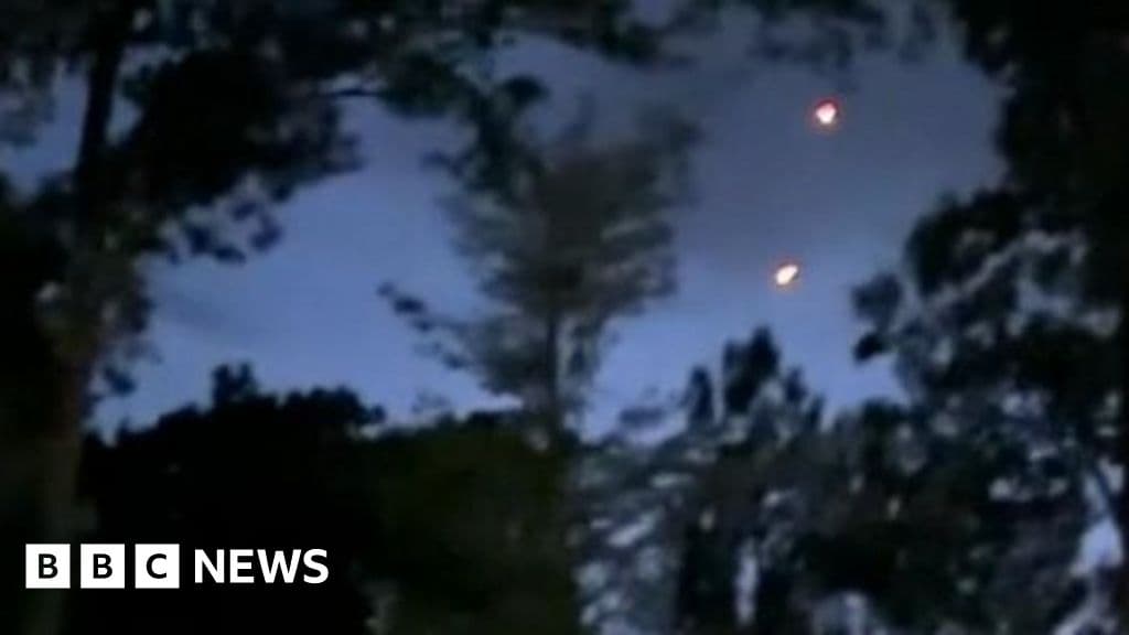 Informe de la BBC: cuatro videos de ovnis estadounidenses recientemente desclasificados